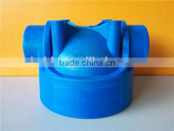 High Quality Pipe Fitting Mould 2 Cavities pp Plastic and Copper Insert Interchangeable Nut End Cap Mould photo-3