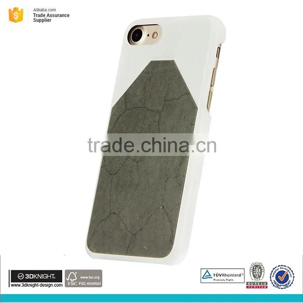 Spice Mobile Phone Cover for Iphone 7 White Cement Case Factory Price photo-2