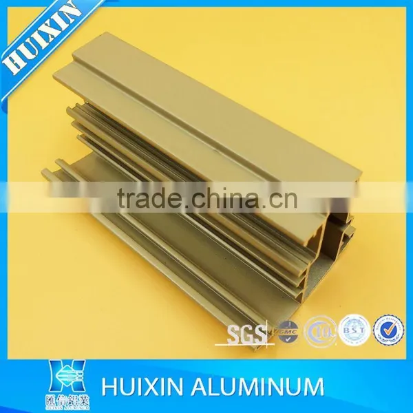 Iraq Market 6063-T5 Powder Coating Aluminum Extruded Profiles photo-4