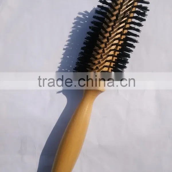 Hot Wooden Nylon Hair Brush