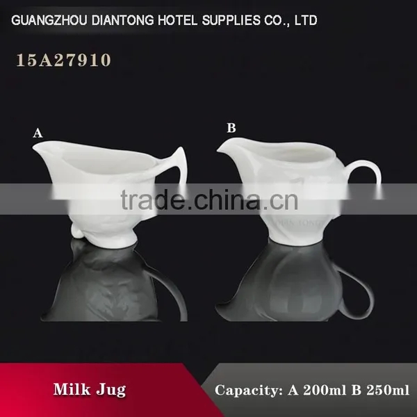Wholesale Elegant Porcelain Mini Milk Jug Without Handle photo-6