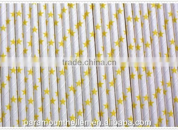 High Quality Fancy Colorful Papar Straws Disposable Paper Straws for Birthday Party photo-6
