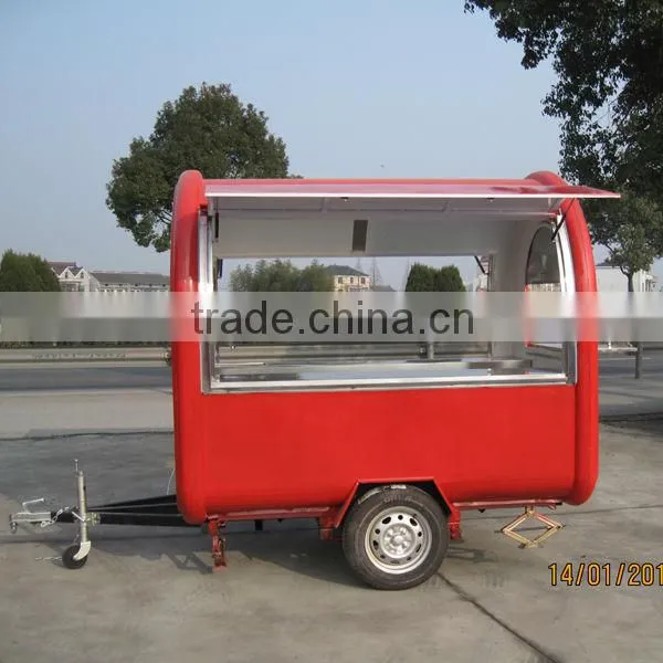 JX-FR220J on Promotion! Jiexian Fiberglass Outdoor Mobile Fried Ice Cream Cart photo-2