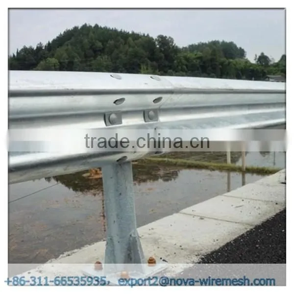 Galvanized / PVC Coated W Beam Guardrail
