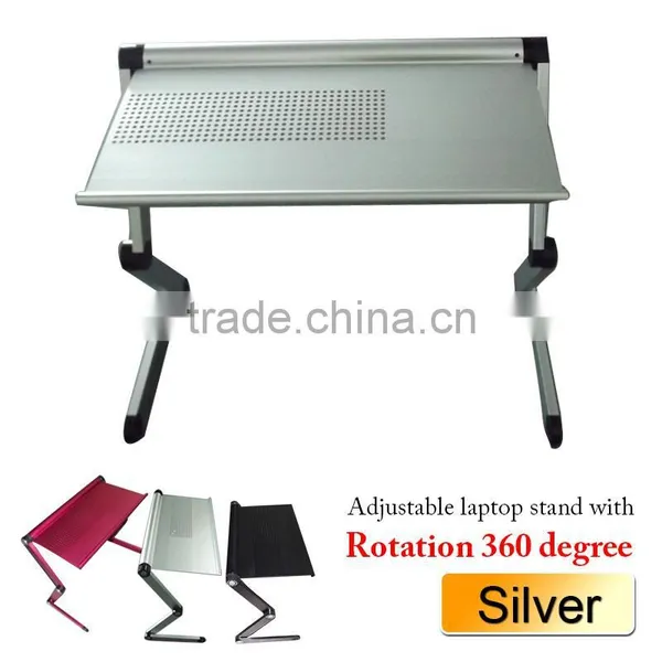 2014 Laptop Table Stand new design modern recbook computer adjustable desk table for bed and sofa, office table design
