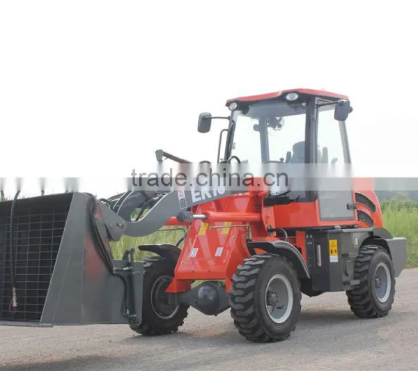New ER10 CE Tractor Mini Wheel Loader With Quick Hitch for Sale photo-4