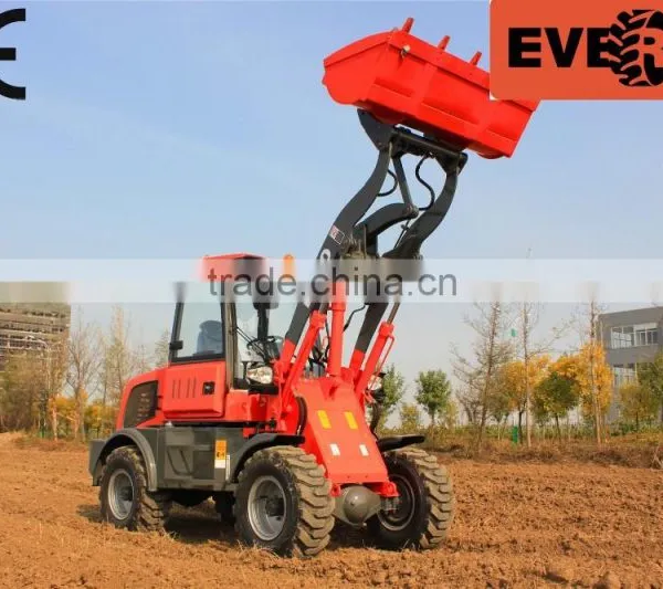 Everun New ER10 Small Wheel Loader CE Certificated With Snow Bucket/snow Blade photo-4