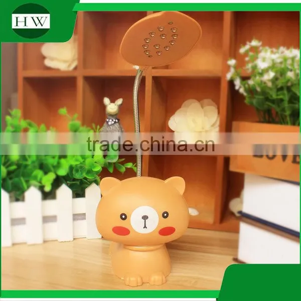Plastic Cartoon Charging Charge Study Led Reading Desk Table Latern Lamp Light photo-5