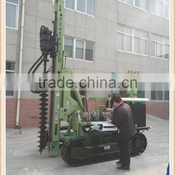 Crawler Borehole Rotary Engineering Drilling Rig MZ130Y-2 With CE/ISO Certification photo-6