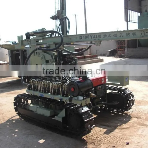 Hydraulic Mobile Track Drilling Rig Blasting Hole Drilling Rig photo-2