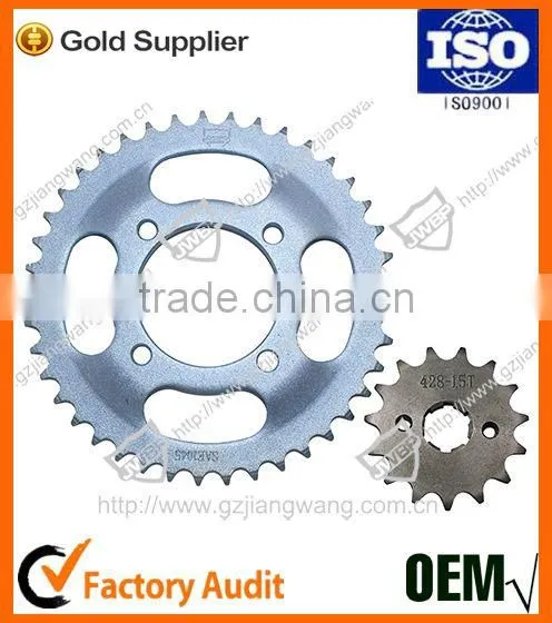 Factory Price AX100 Motorcycle Chain Sprocket Kits photo-4