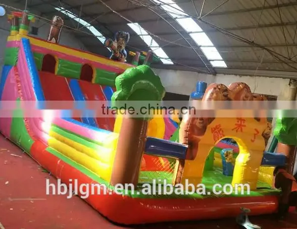 0.45mm PVC Inflatable Material for Castles, Trampolines, Toys photo-4
