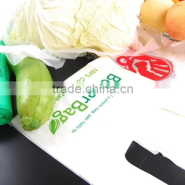 Biodegradable and Compostable Singlet Shopping Bags photo-3