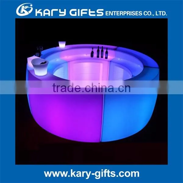 Modern Event Plastic Hookah Lounge Furniture Restaurant Led Bar Counter photo-5