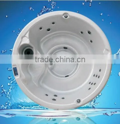 Round Shape Water Massage Bathtub/Indoor Whirlpools With LED Lights --- (A400) photo-2