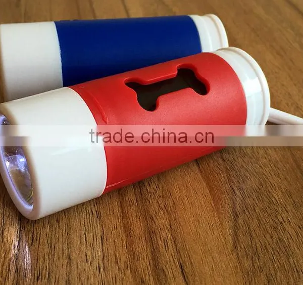 2016 Trending Products Pet Products Flashlight Led With PE Trash Bags photo-4