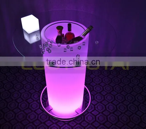 Led Cocktail Table/RGBW Color Change Remote Control Led Tea/coffee Table photo-2