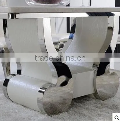 2014 / 2015 Fashion Stainless Steel Dining Table With Marble photo-3
