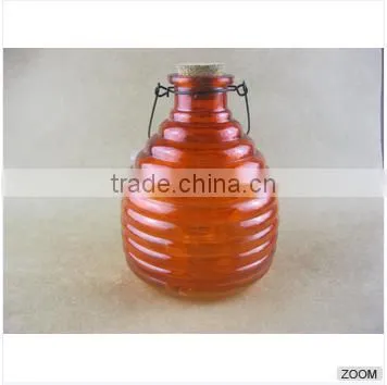 Colored Glass Wasp Trap Hanging Glass Bee Catcher / Glass Bee Catcher photo-2