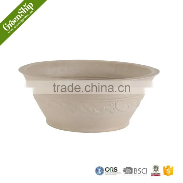 Round Coloful Hotel Decorative Large Tree Planter Pot photo-4