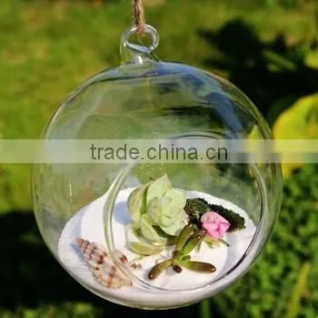 Unique Hanging Crystal Glass Flower Vases photo-2