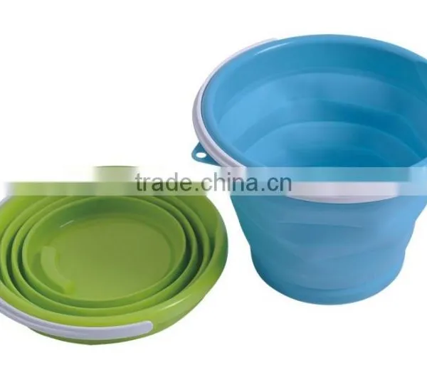 Plastic Kitchenware Foldable Basket for Seafood and Vegetables photo-6
