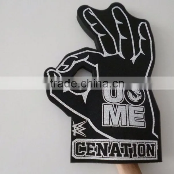 Green Sponge Foam Hand Gloves photo-3