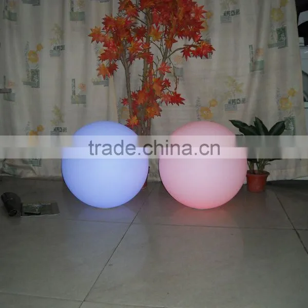 Beach Decoration LED Ball PE Plastic Ball Shell UV-anti
