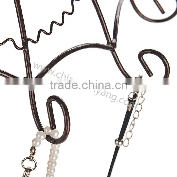 Flower Umbrella Shape Metal Jewelry Display Stand for Earring photo-3