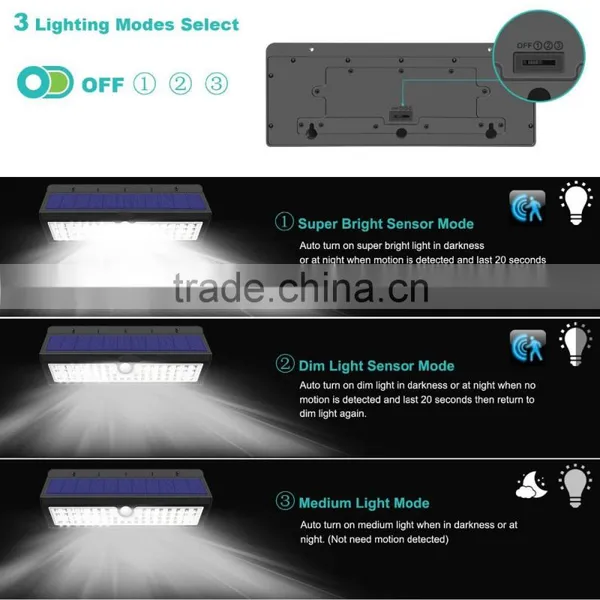 Good Quality , 62Led Solar Motion Sensor Solar Light Home photo-4