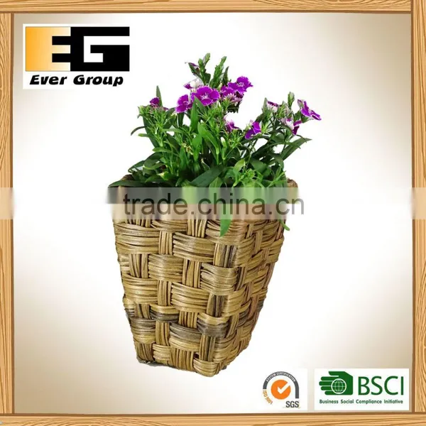 Horticultural Handmade PE Rattan Garden Planter Boxes photo-6