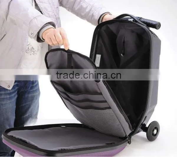 2014 New Design PC/EVA Trolley Luggage With 3 Wheels photo-5