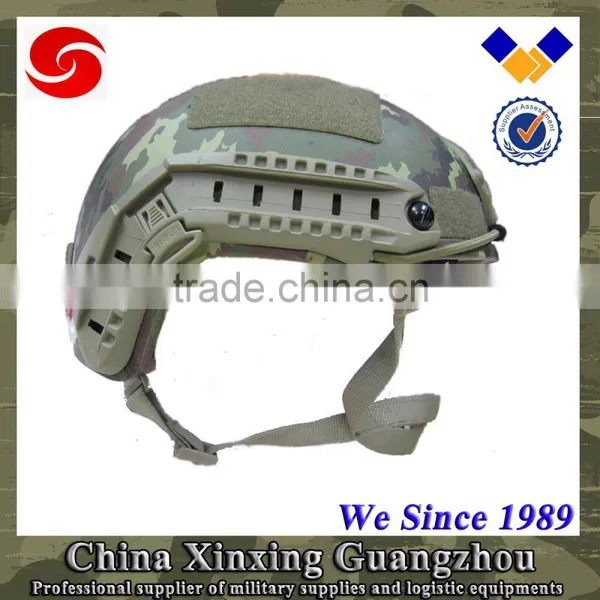Outdoor Game Activity Paintball Training Camouflage ABS Helmet photo-6