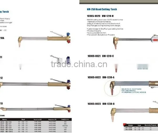 UWELD All Kinds of High Quality Cutting Torch and Welding Torch photo-3