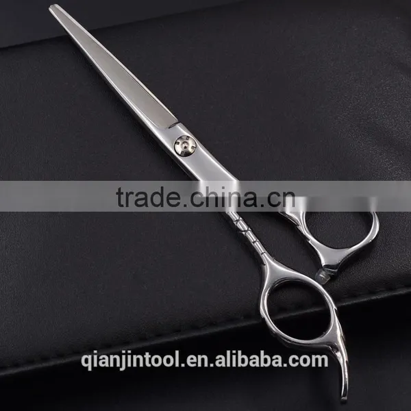 Hair Cutting Scissors Salon & Spa Equipment Shears Double Hook 6.0" Finger Rest photo-2
