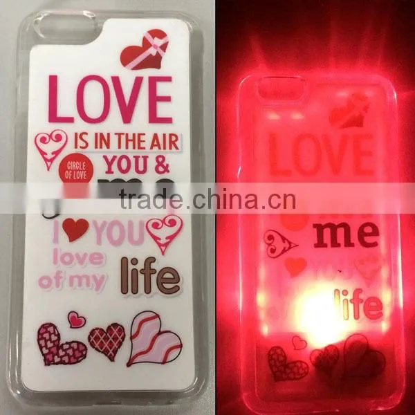 Flashing LED Cell Phone Case for IPhone 6 Flashing LED Case for IPhone 6 Plus LED Cell Phone Case photo-2