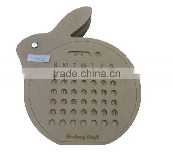 Customized Wood Calendar Cheap Promotional Calendar photo-2