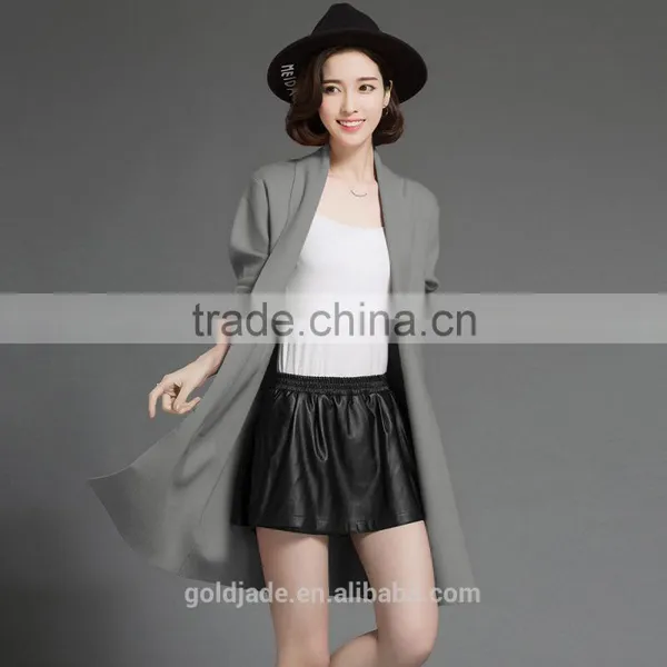 Wholesale Fashion Cardigan 2016 Women Jacquard Knitted Sweater Long Cardigan Women photo-5