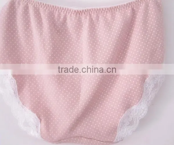 Pink Color Soft Woman Underwear Panties Wholesale Price photo-2