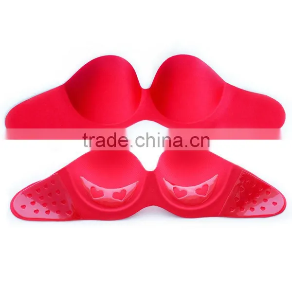 Womens Hot Sex Big Boobs Clear Silicone Bra photo-2