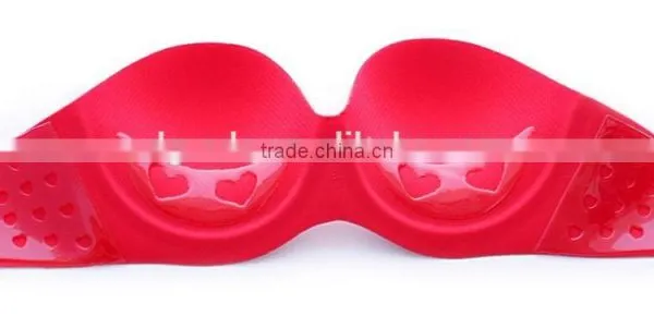 Ladies Sexy Invisible Bra With LOVELY Heart Gel photo-2