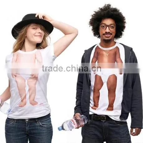 Guangzhou Manufacturer Supply High Quality 100% Cotton Custom Printed T-shirt With Your Own Design photo-2