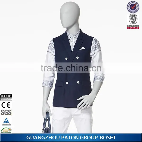 Promotional Working Suit Vest for Waiters Sleeveless Work Vest photo-2