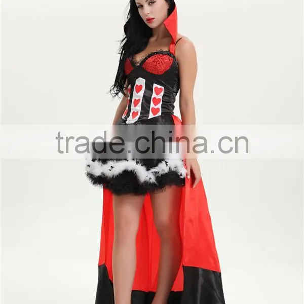 Walson Clothes Apparel Women's Queen of Heart Costume Dancing Queen Costumes photo-3