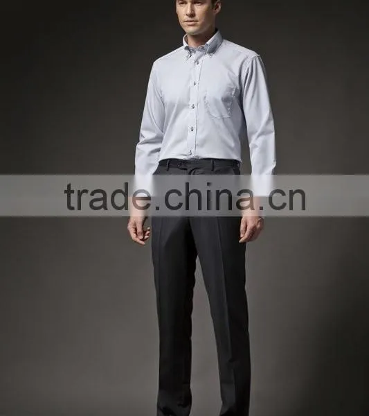 2015 New Fashion Men's Business Shirt 100% Cotton,Ex-factory Price photo-4