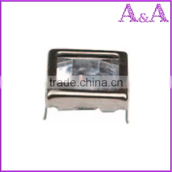 High Quality 100 Sets Silver Tone No Sew Open Ring Snap Press Fastener Metal Buttons photo-3