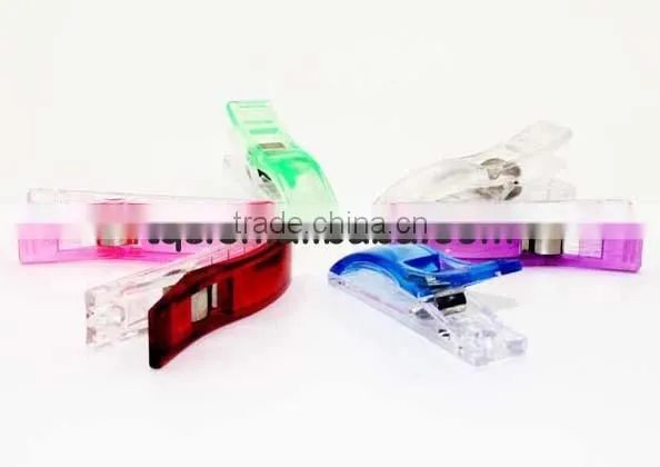 Jumbo Wonder Clips/Quilting & Sewing Binding Clips-5 Color in Stock photo-4