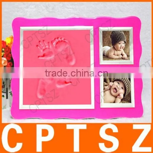 Baby Handprint & Footprint Cay Ornament Kit photo-5