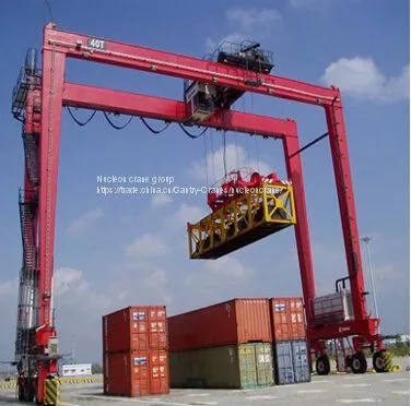 RTG Crane Container Rubber Tire Gantry Crane 35T 80T 200T photo-4