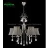 2013 Hot Fabric Shade Crystal Chandelier/Pendant Lamp (D-8149/6)